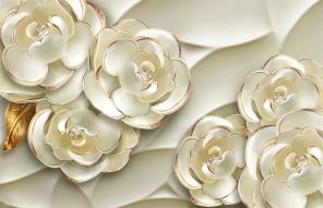 Фотообои 3D Цветы розы