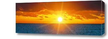 Картина Закат на море