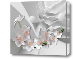 Картина Стерео орхидеи